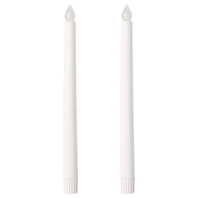 Ikea Ädellövträd Led Candle, White/indoor, 11 "