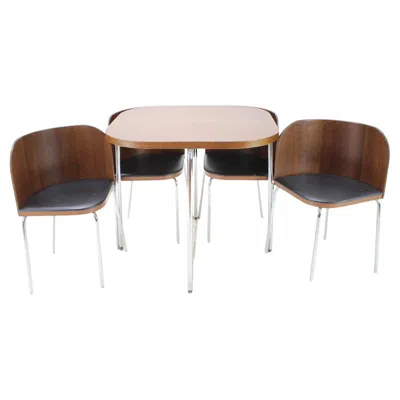 Pre-owned Ikea Dining Set By , 1990s In Brown