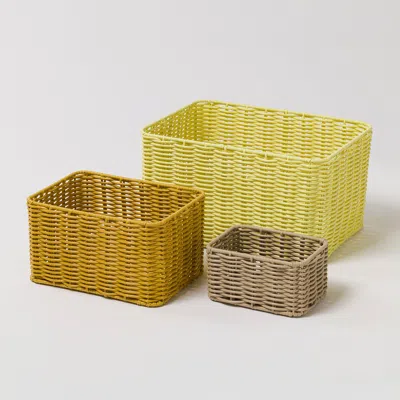 Ikea Djurtränare Basket, Yellow-green, 9 ¾x13 ¾x7 ½ "