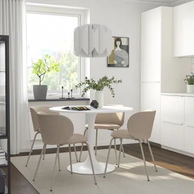 Ikea Docksta Table, White/white, 40 1/2 "