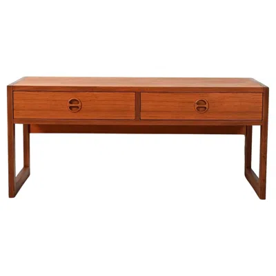 Pre-owned Ikea Domino Entryway Cabinet By A. Wahl Iversen In Brown