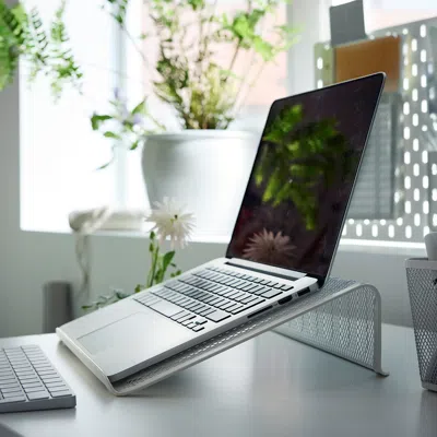 Ikea Drönjöns Laptop Support, White, Depth: 11 "