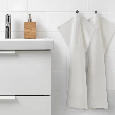 Ikea Dårrepe Hand Towel, White, 16x28 "