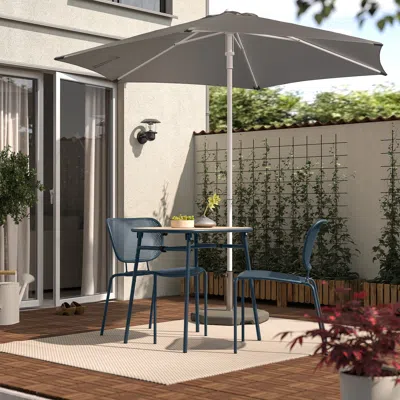 Ikea Duvskär Bistro Set, Outdoor/black-blue
