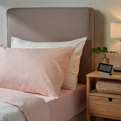 Ikea Dvala Pillowcase, Light Pink, Queen