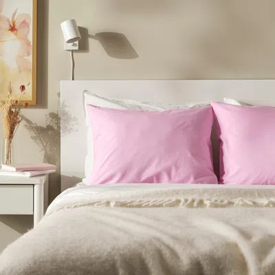Ikea Dvala Pillowcase, Pink, Queen