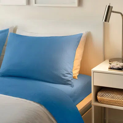 Ikea Dvala Sheet Set, Blue, Full/double