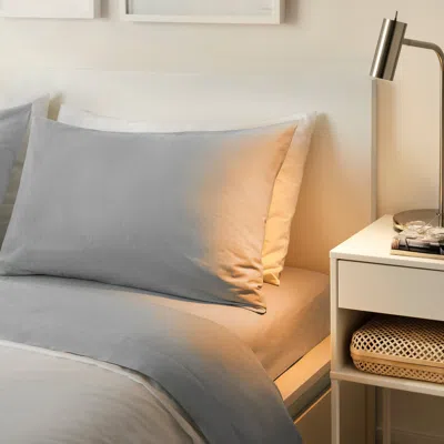 Ikea Dvala Sheet Set, Gray, Full/double