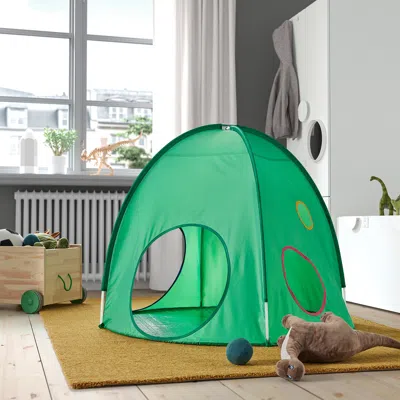 Ikea Dvärgmås Children's Tent, Green, Diameter: 38 ½ "