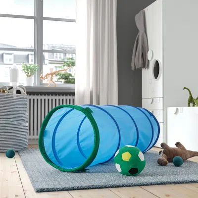 Ikea Dvärgmås Play Tunnel, Blue/green, Diameter: 17 ¾ "