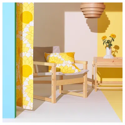 Ikea Dykarklocka Pendant Lamp Shade, White Stained Oak Veneer, 16 "