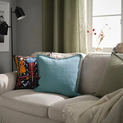 Ikea Dytåg Cushion Cover, Gray-blue, 20x20 "