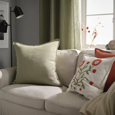 Ikea Dytåg Cushion Cover, Gray-green, 26x26 "