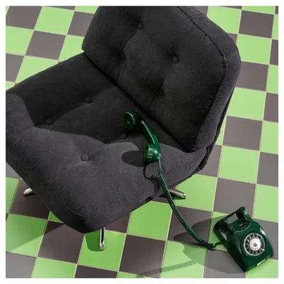 Ikea Dyvlinge Swivel Chair, Kelinge Black, Depth: 29 1/2 "