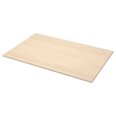 Ikea Ekbacken Countertop For Kitchen Island, Light Ash Effect/laminate, 74x42x1 1/8 " In Neutral
