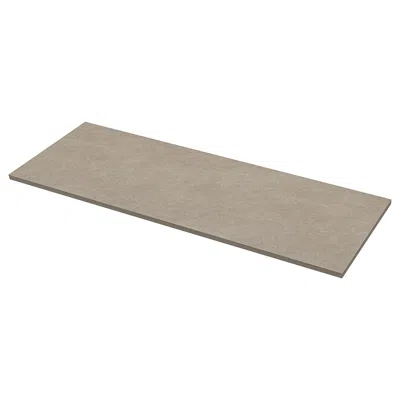 Ikea Ekbacken Countertop, Gray-beige Stone Effect/laminate, 98x1 1/8 "