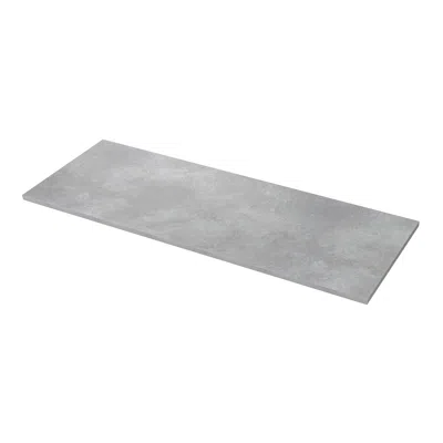 Ikea Ekbacken Countertop, Light Gray Concrete Effect/laminate, 98x1 1/8 "
