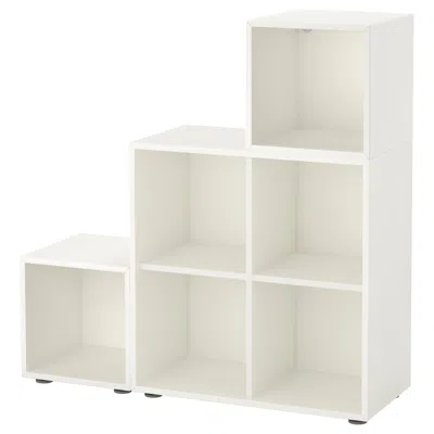 Ikea Eket Storage Combination With Feet, White, 41 3/8x13 3/4x42 1/8 "