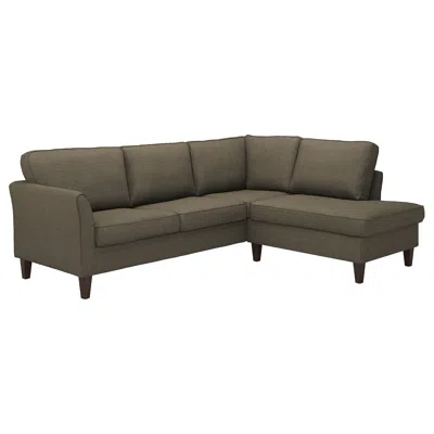 Ikea Ekholma Cvr For Crnr Sofa, 4-seat With Open End, Kilanda Gray-brown