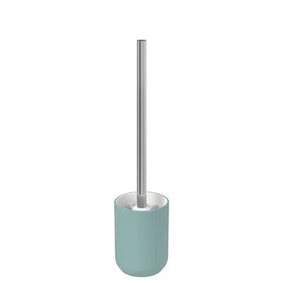 Ikea Ekoln Toilet Brush, Light Gray-turquoise, Diameter: 3 ½ "