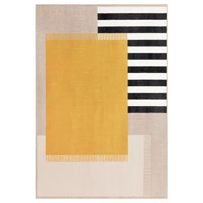 Ikea Elsystem Rug, Low Pile, Multicolor, 4 ' 4 "x6 ' 5 "