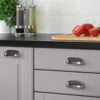 Ikea Eneryda Cup Cabinet Pull, Chrome Plated, 3 1/2 "