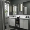 Ikea Enhet Bathroom, Anthracite/white, 24 "
