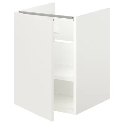Ikea Enhet Bathroom Vanity With 1 Door, White, 18x18 3/4x24 "
