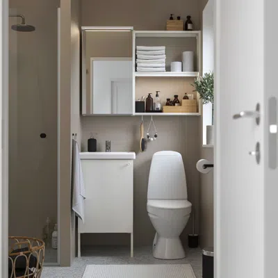 Ikea Enhet Bathroom, White, 18 "