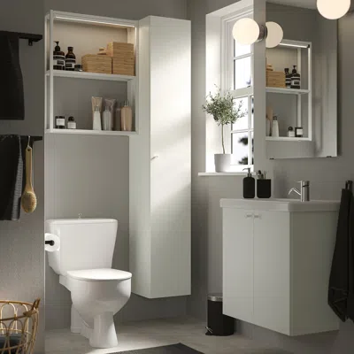Ikea Enhet Bathroom, White, 24 "