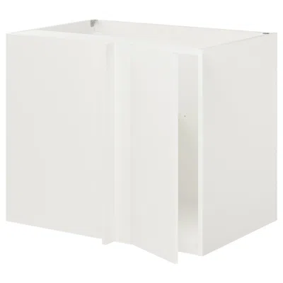 Ikea Enhet Corner Base Cabinet With Shelf/door, White