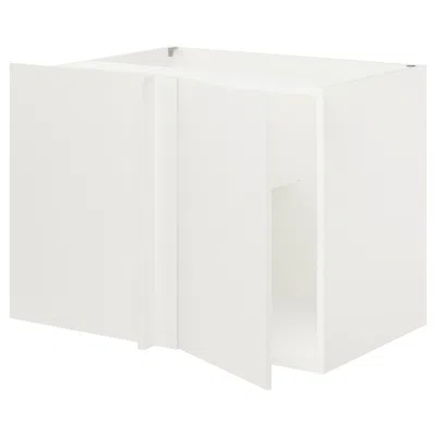 Ikea Enhet Corner Base Cabinet With Shelf/door, White