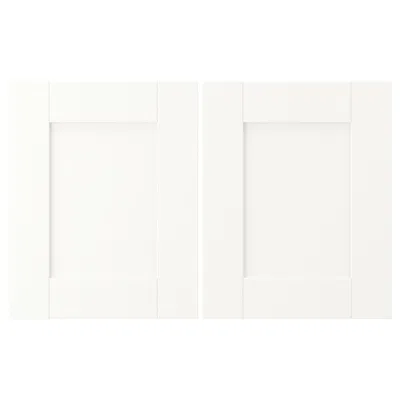 Ikea Enhet Door, White Frame, 12x15 "