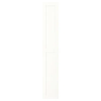 Ikea Enhet Door, White Frame, 12x72 "