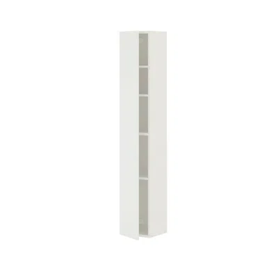 Ikea Enhet High Cabinet With Doors, White, 12x12 5/8x72 "
