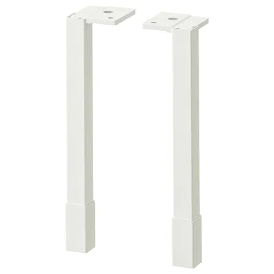 Ikea Enhet Legs For Cabinet, White, 8 "