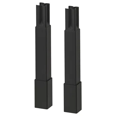Ikea Enhet Legs For Frame, Anthracite, 4 1/2 "