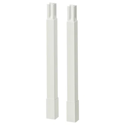 Ikea Enhet Legs For Frame, White, 8 "