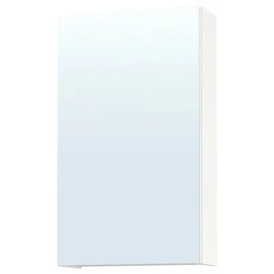 Ikea Enhet Mirror Cabinet With Door, White, 18x6 5/8x30 "