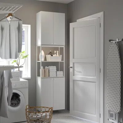 Ikea Enhet Storage Combination, White, 24x12 3/4x90 "