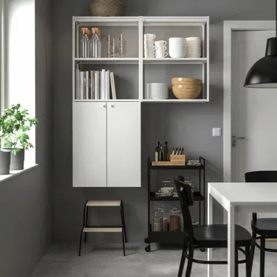 Ikea Enhet Storage Combination, White, 48x12 3/4x60 "