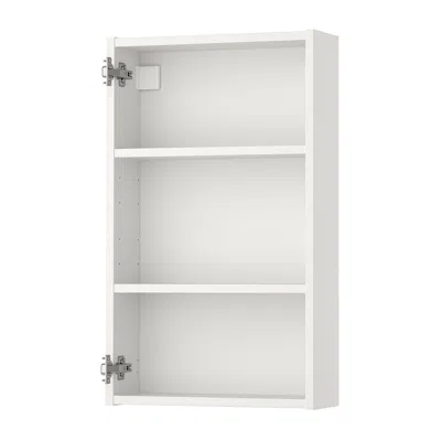 Ikea Enhet Wall Cabinet With 2 Shelves, White, 18x6x30 "