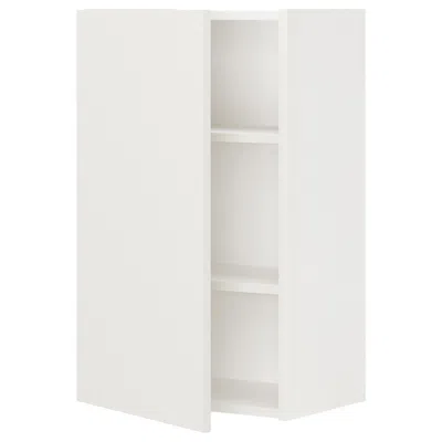 Ikea Enhet Wall Cabinet With 2 Shlvs/door, White, 18x12 3/4x30 "