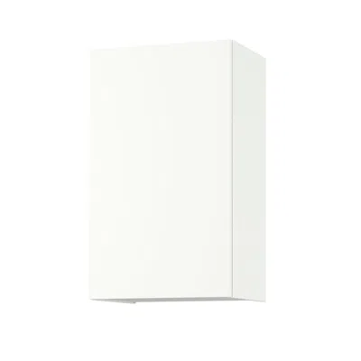 Ikea Enhet Wall Cabinet With Door, White, 18x12 5/8x30 "