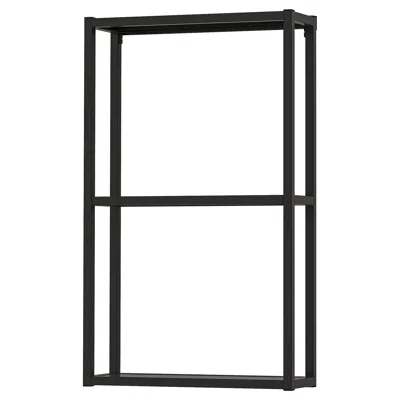 Ikea Enhet Wall Frame With Shelves, Anthracite, 18x6x30 "