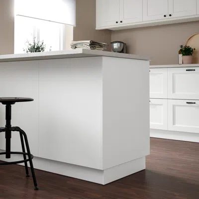 Ikea Enköping Cover Panel, White Wood Effect, 15x41 1/8 "