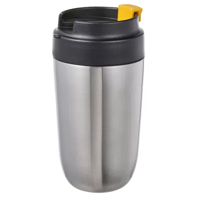 Ikea Enväldig Insulated Steel Flask, Stainless Steel/black, 12 oz