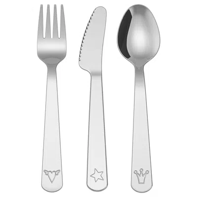 Ikea Fabler 3-piece Flatware Set, Stainless Steel