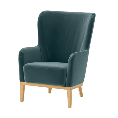 Ikea Fagerbacken Cover For Armchair, Alhamn Dark Gray-blue