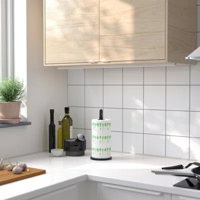 Ikea Familj Papertowel Holder, Anthracite, Height: 12 " In Gray